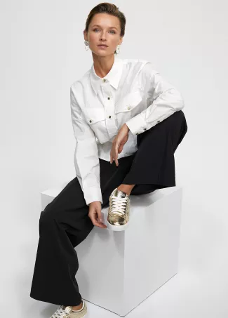 Metallic sneakers