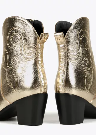 Cowboy ankle boots