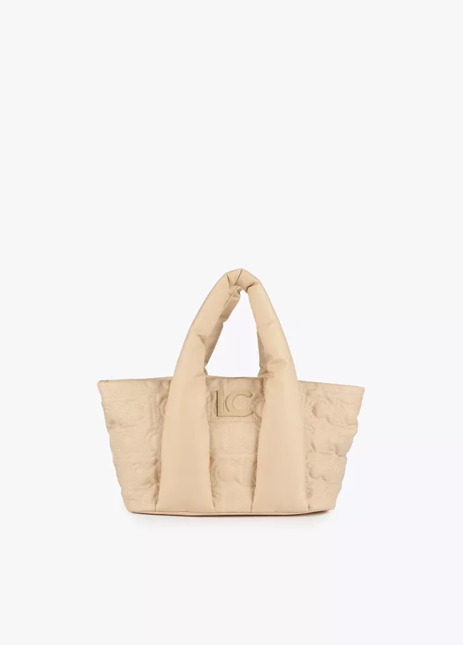 Quilted tote bag