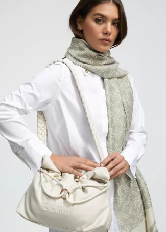 Tote bag with braided strap