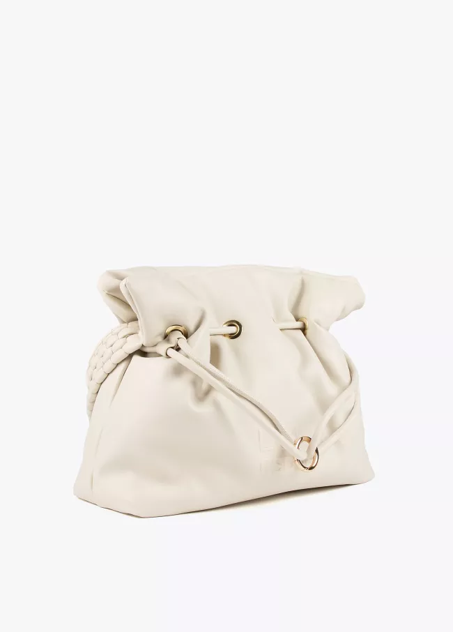 Tote bag with braided strap