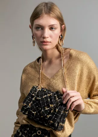 Bandolera tweed