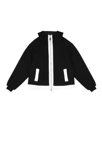 Two-tone hoodie