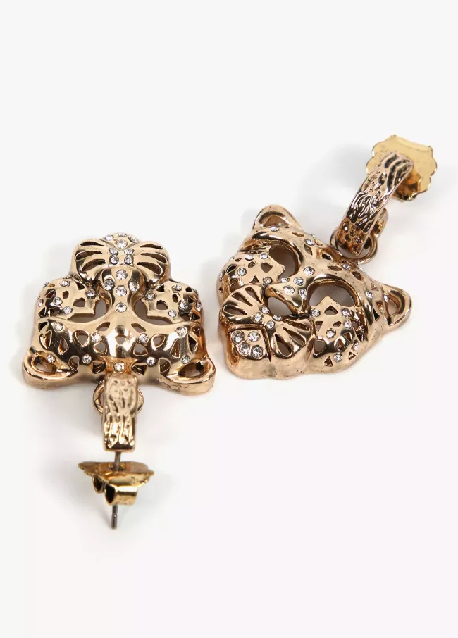 Pendientes leopardo