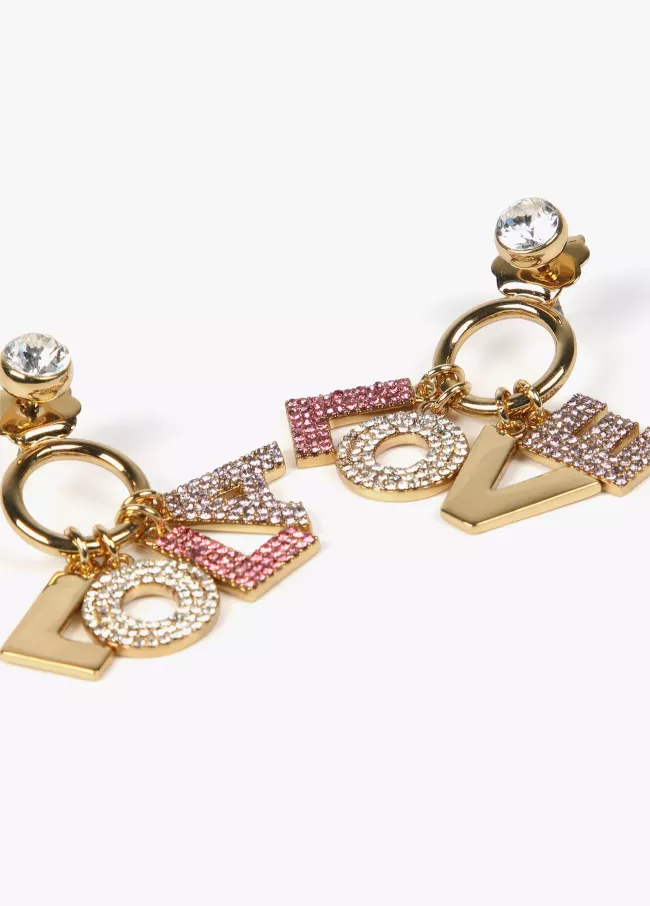 LOVE LOLA letter earrings