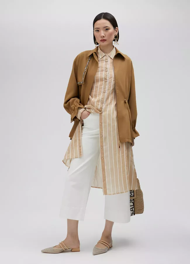 Rhinestone safari jacket