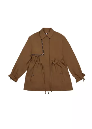 Rhinestone safari jacket