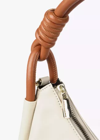 Hobo bag with rounded handles