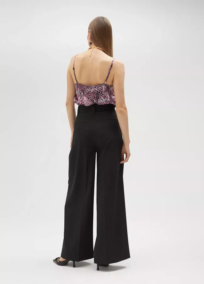 Pantalón palazzo con pinzas