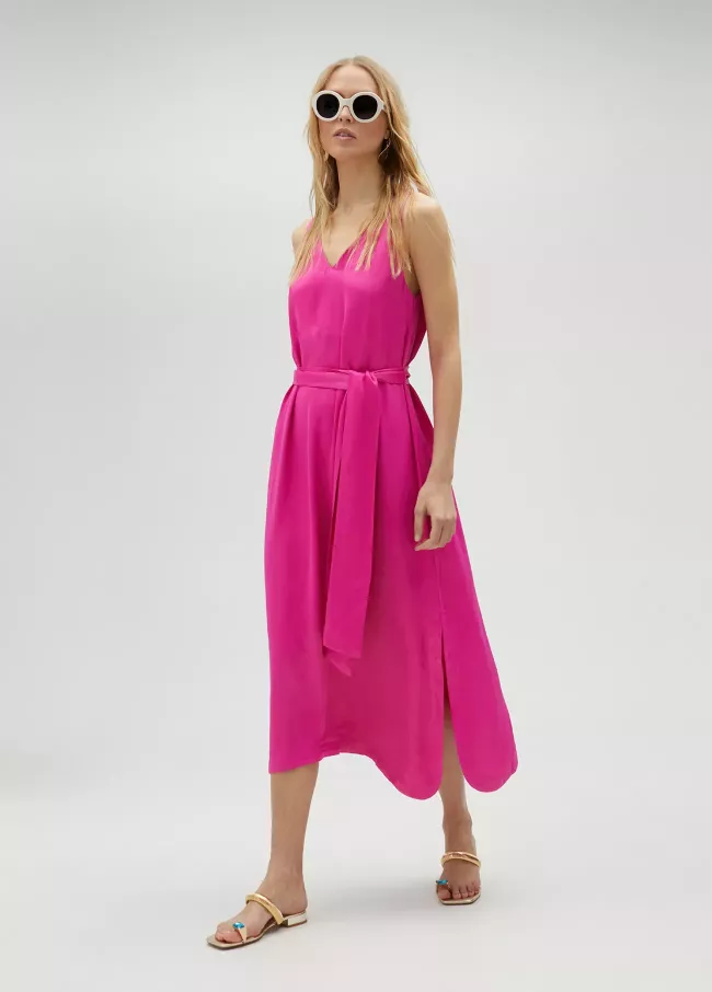 Strappy midi dress