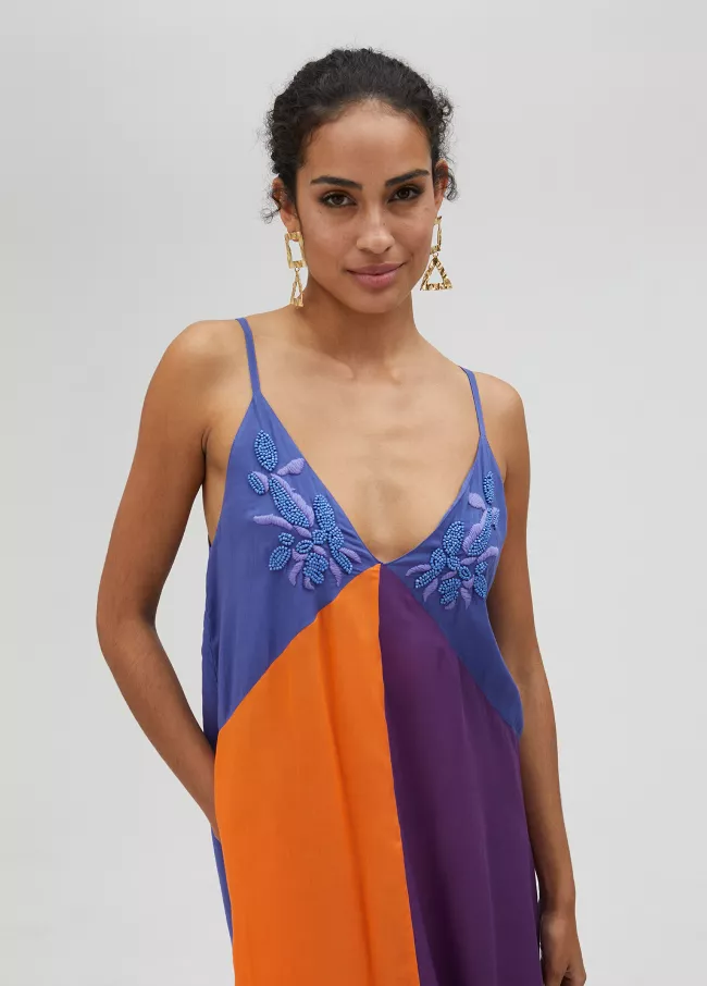 Long strappy dress