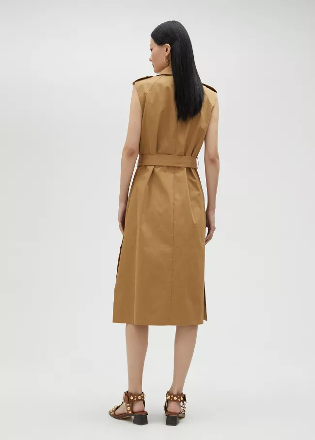 Vestido chaleco cruzado