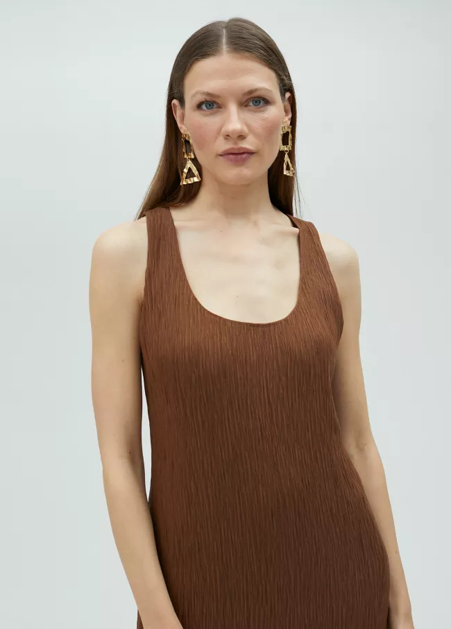 Strappy midi dress