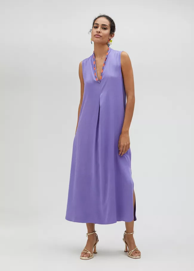Vestido largo fluido