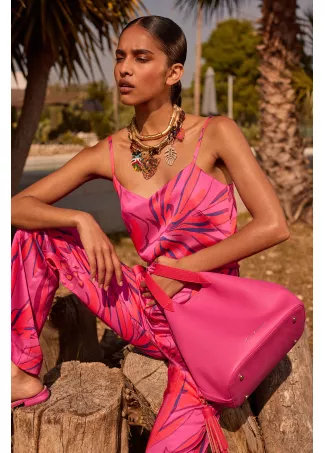 Top lencero estampado