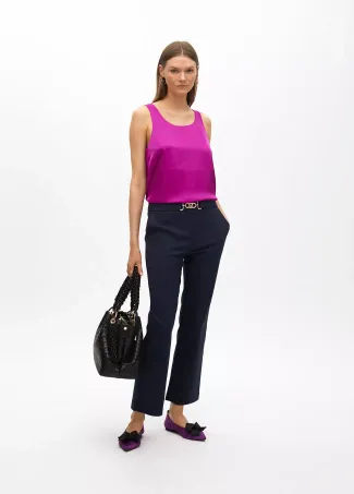 Basic wide strap top