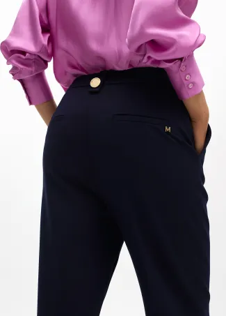 Pantalon de punto con botones