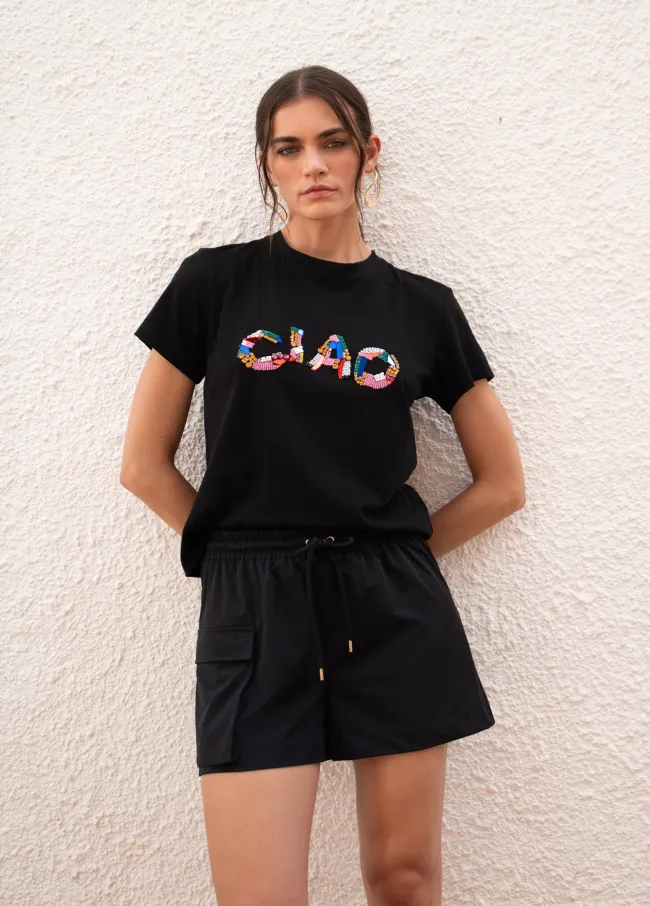 Short tejido técnico cintura elástica