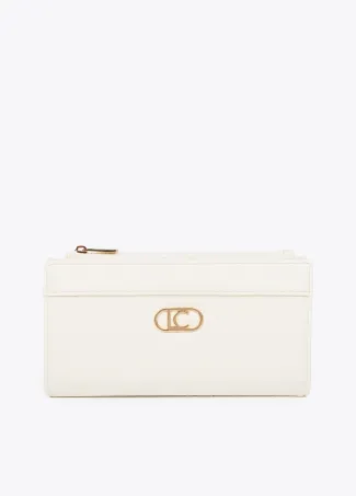 Diamond design monogram wallet