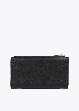 Diamond design monogram wallet