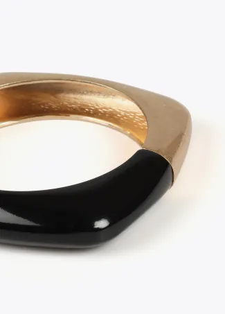 Two-tone square bracelet
