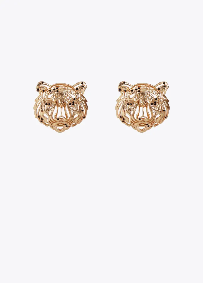 Tiger earrings
