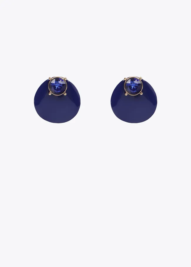 Midnight blue earrings