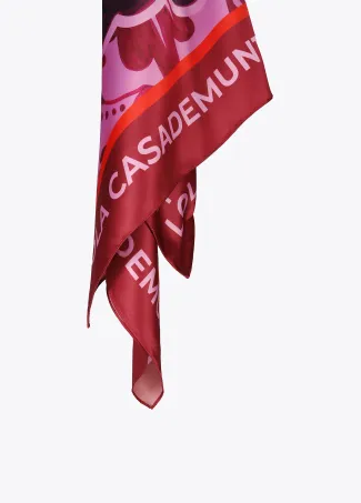 Pañuelo estampado flor