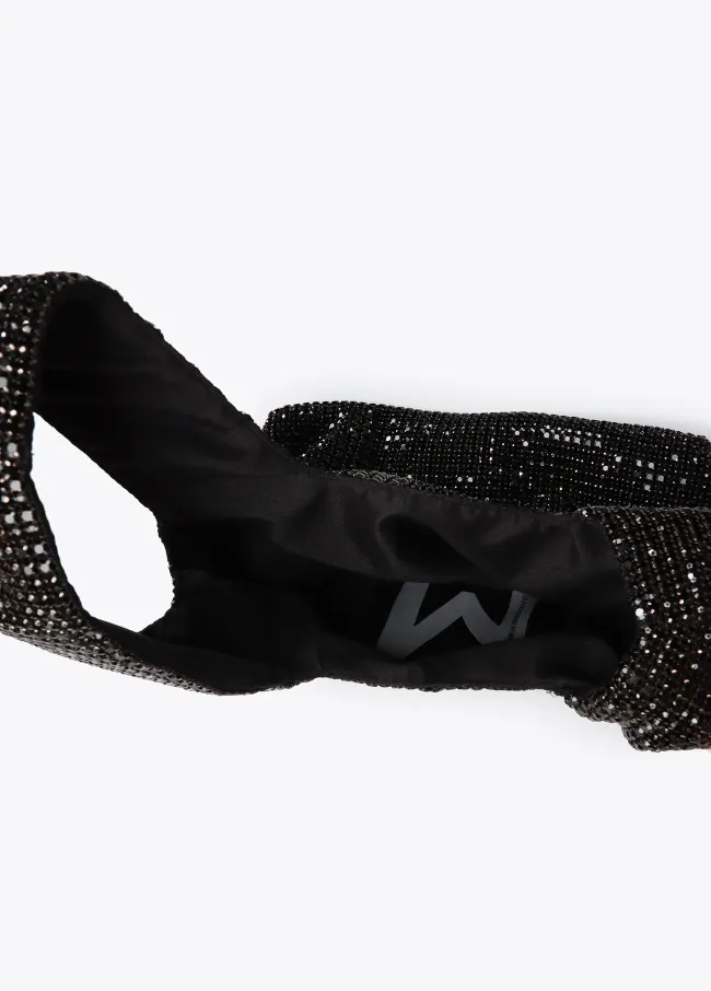 Bolsito malla strass