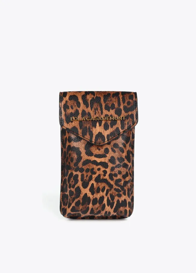 Funda movil animal print