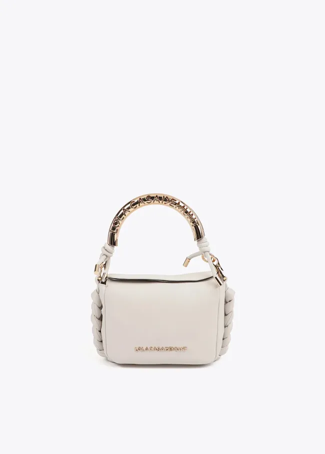 Personalised mini crossbody bag with metallic...
