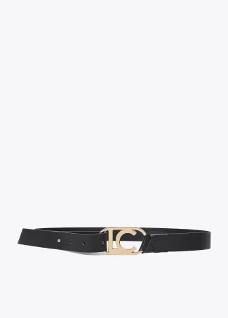 Cinturón cadena logo ovalado