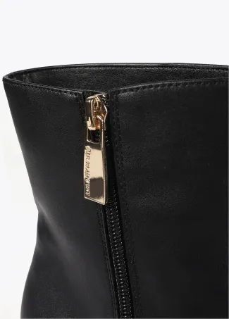 Botín de tacón en punta