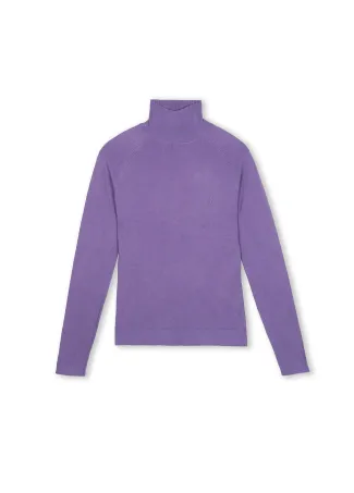 Top with mock neck