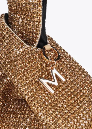 Bolsito malla strass