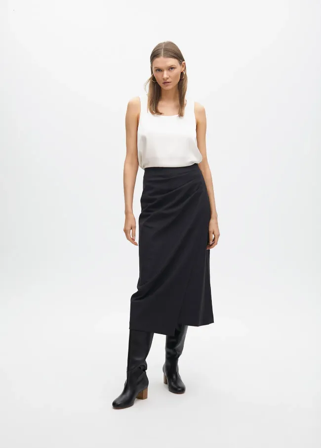 Basic wide strap top