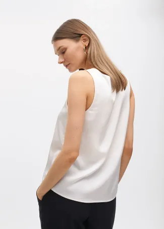 Basic wide strap top