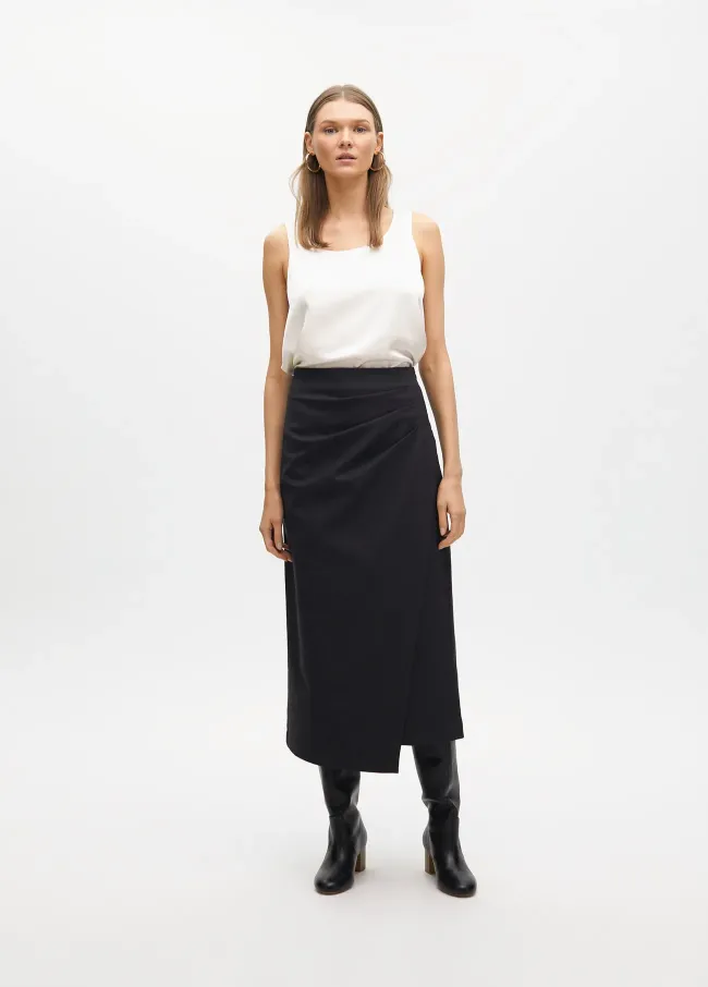 Basic wide strap top