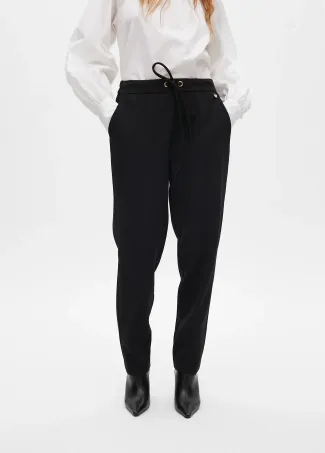 Jogging trousers with drawstring detail