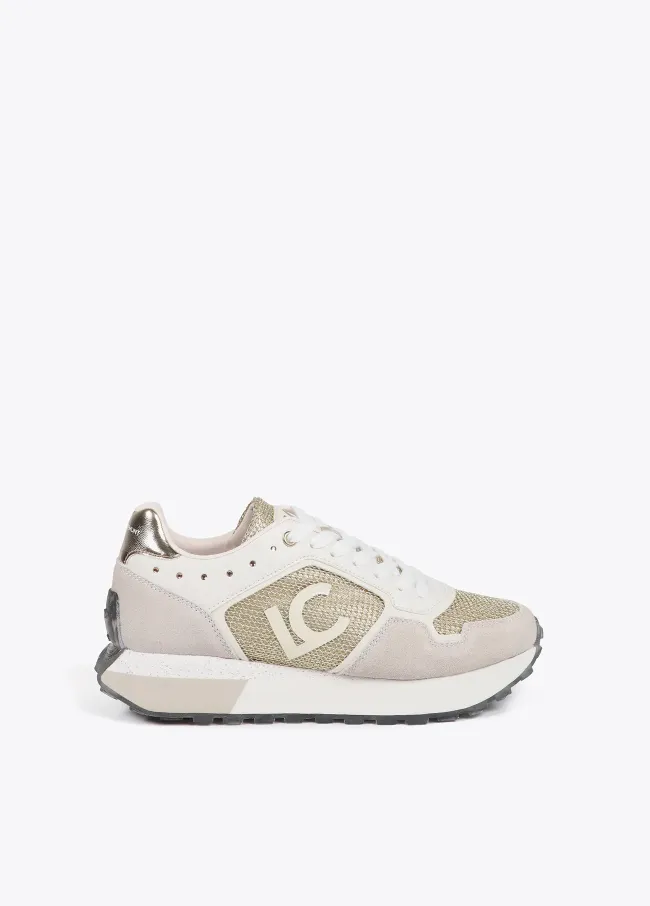 Animal print trainers with personalised sole...