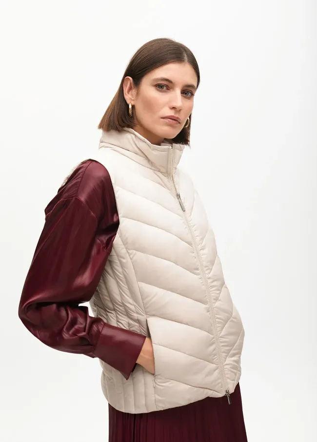 Padded short vest