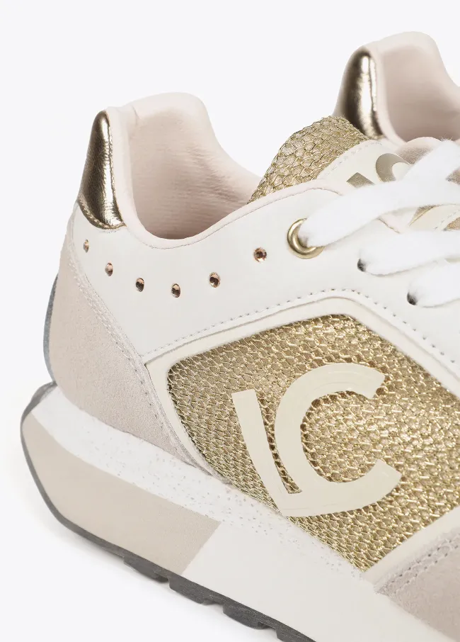 Animal print trainers with personalised sole...