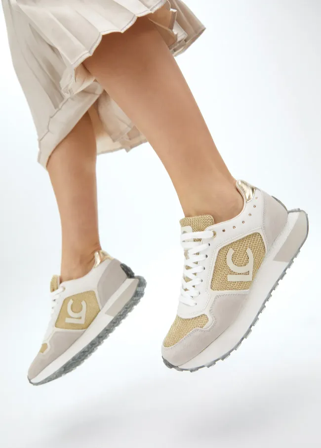 Animal print trainers with personalised sole...