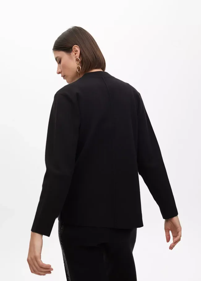 Knit cardigan with sequin details