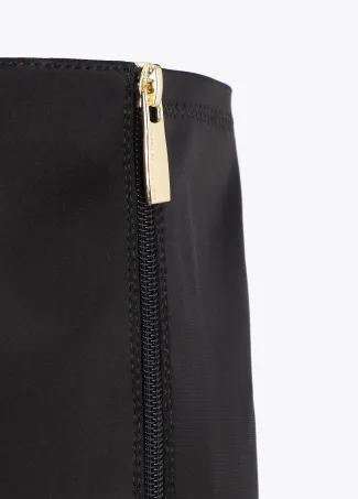 Knee-high sock-style boots