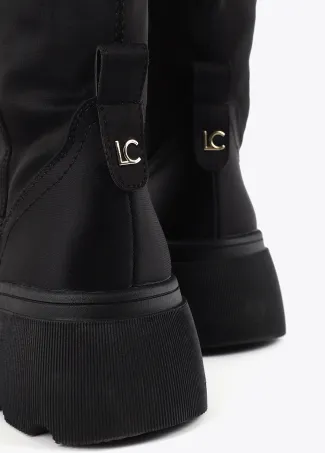 Knee-high sock-style boots