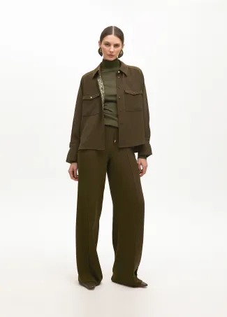 Sobrecamisa con bolsillos