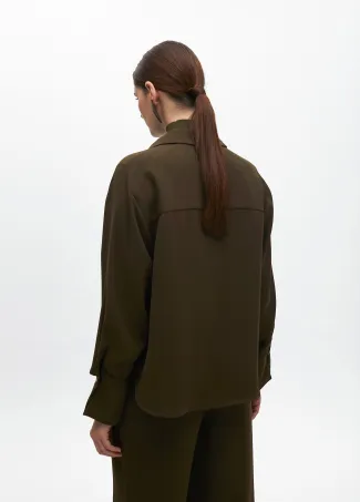 Sobrecamisa con bolsillos