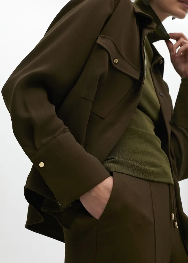 Overshirt with pockets