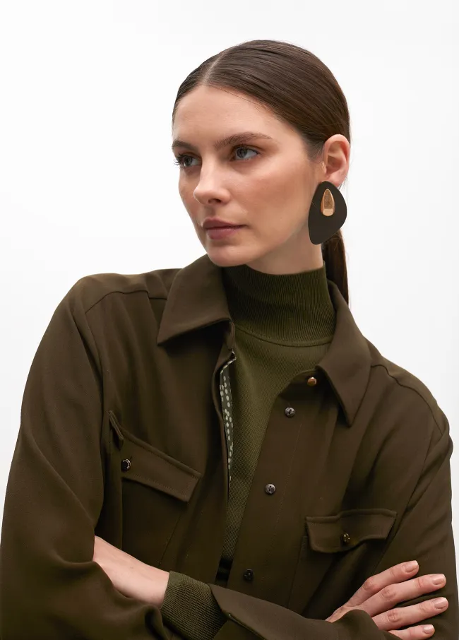 Overshirt with pockets